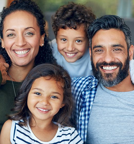 A connected, supportive family